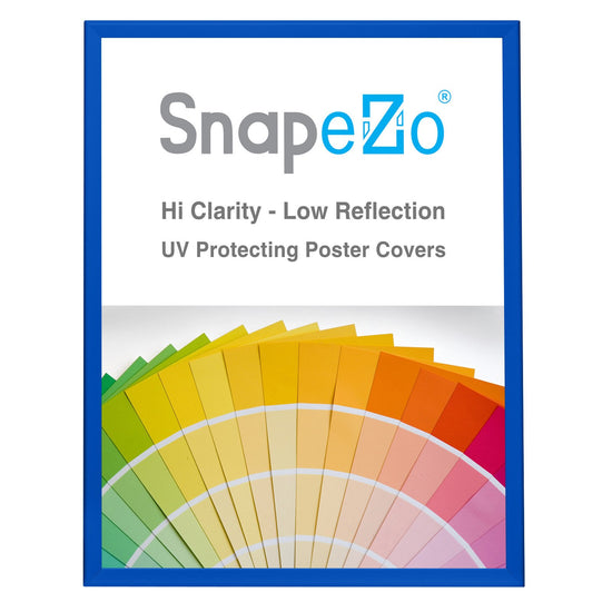 SnapeZo® 76.20 x 101.60 cm Blue Snap Frame - 32MM Profile