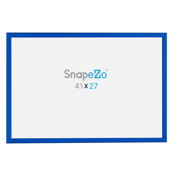 SnapeZo® 68.58 x 104.14 cm Blue Snap Frame - 32MM Profile