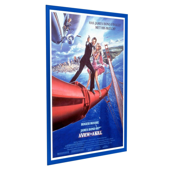 SnapeZo® 68.58 x 104.14 cm Blue Snap Frame - 32MM Profile