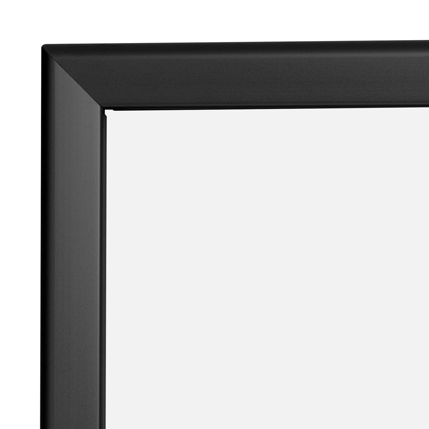 SnapeZo® 60,96 x 91,44 cm Marco a presión negro - Perfil de 32 mm