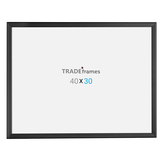 76.20 x 101.60 cm Black Snap Frame - 32MM Profile