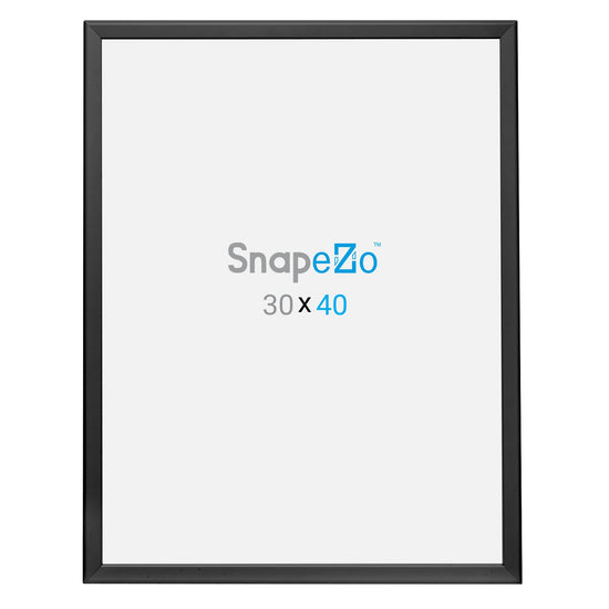 SnapeZo® 76,20 x 101,60 cm Marco a presión negro - Perfil de 32 mm