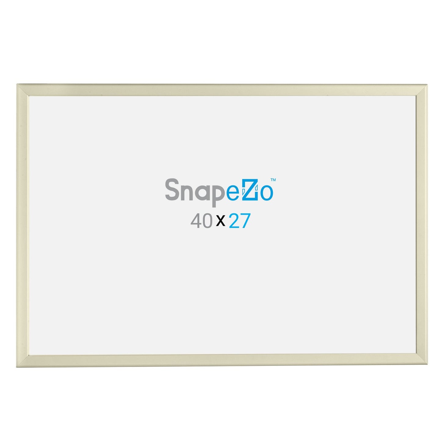 68.58 x 101.60 cm Cream Movie Poster Frame 32MM SnapeZo®