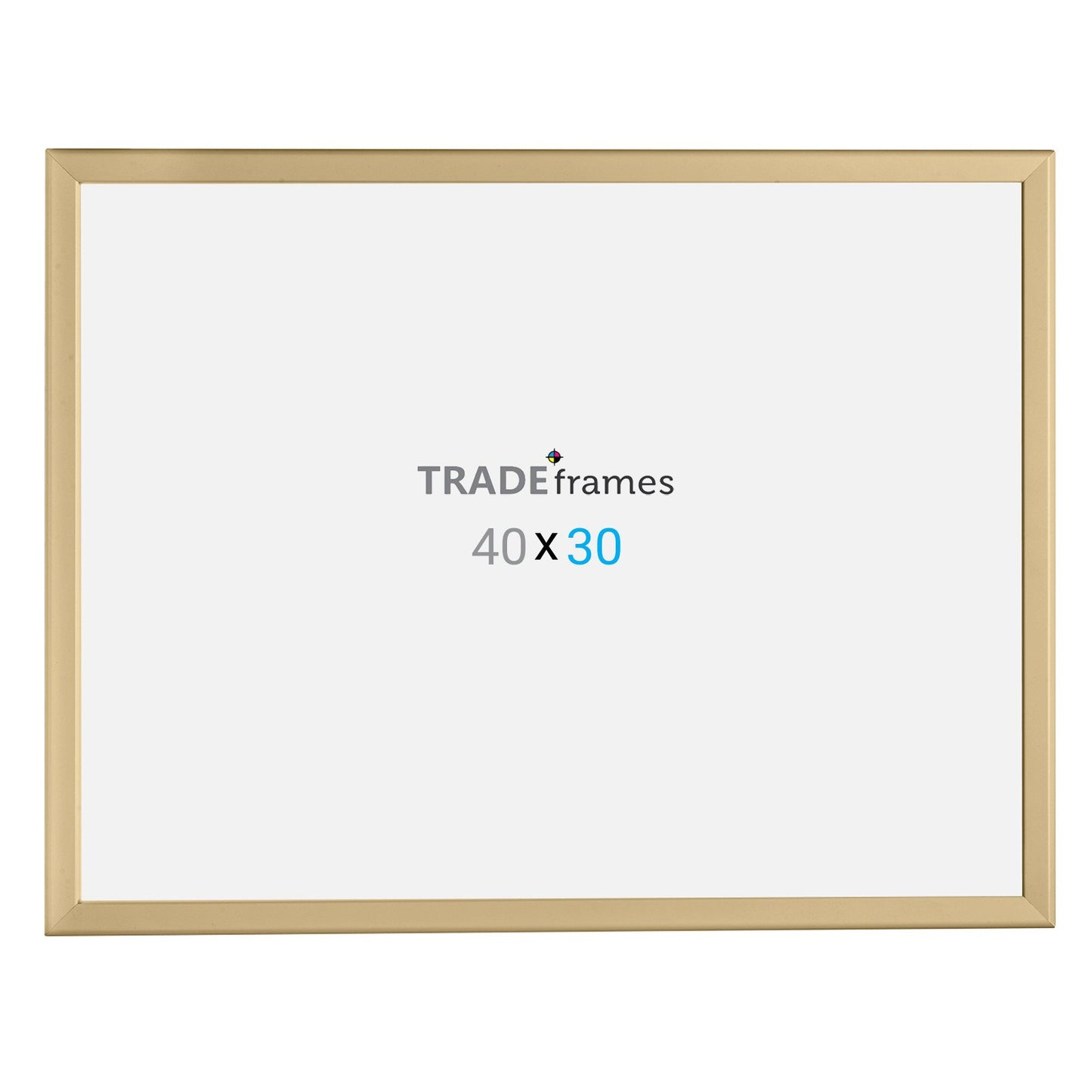 30x40 Gold Snap Frame - 32MM