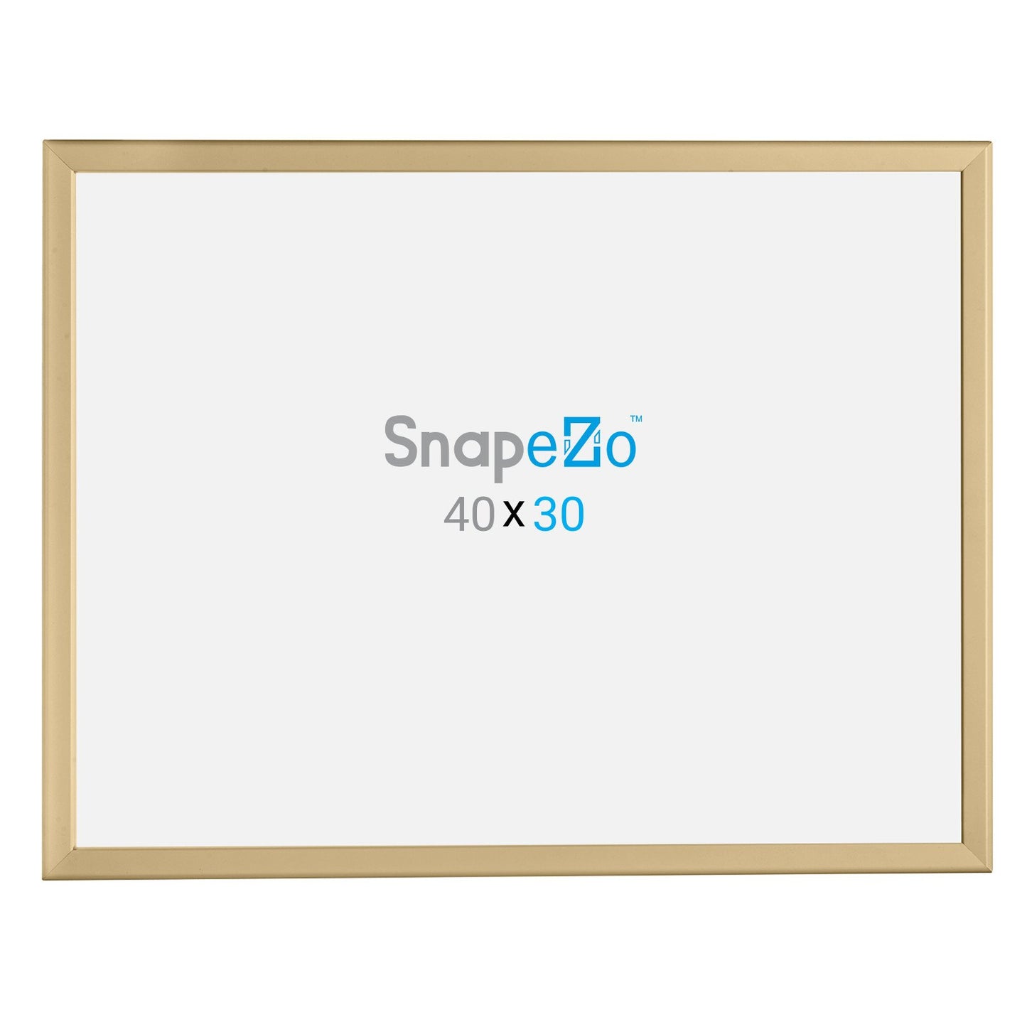 76.20 x 101.60 cm Gold Movie Poster Frame 32MM SnapeZo®