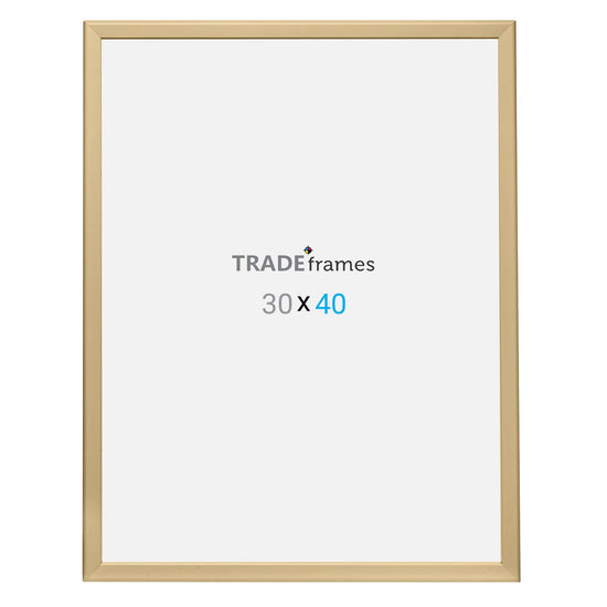 30x40 Gold Snap Frame - 32MM