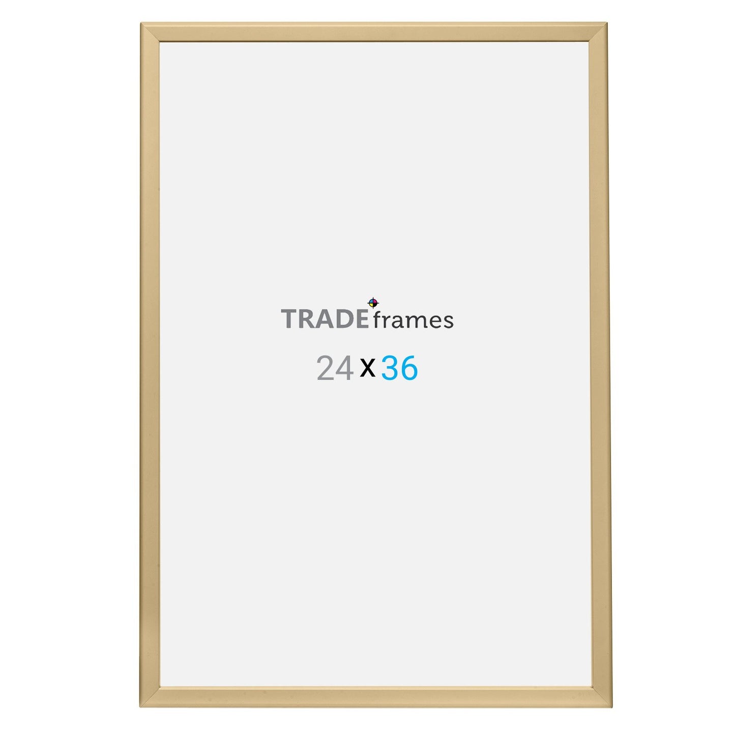 60.96 x 91.44 cm Gold Snap Frame - 32MM