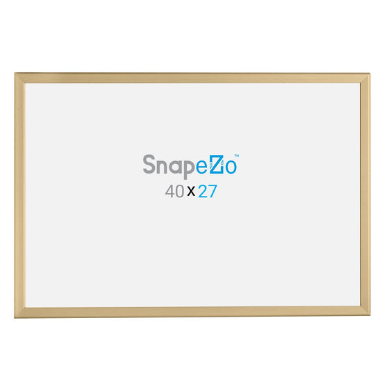 68.58 x 101.60 cm Gold Movie Poster Frame 32MM SnapeZo®