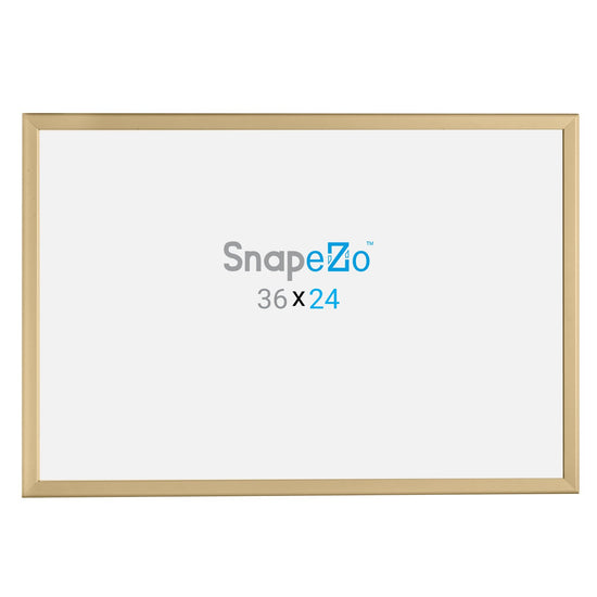 60.96 x 91.44 cm Gold Movie Poster Frame 32MM SnapeZo®