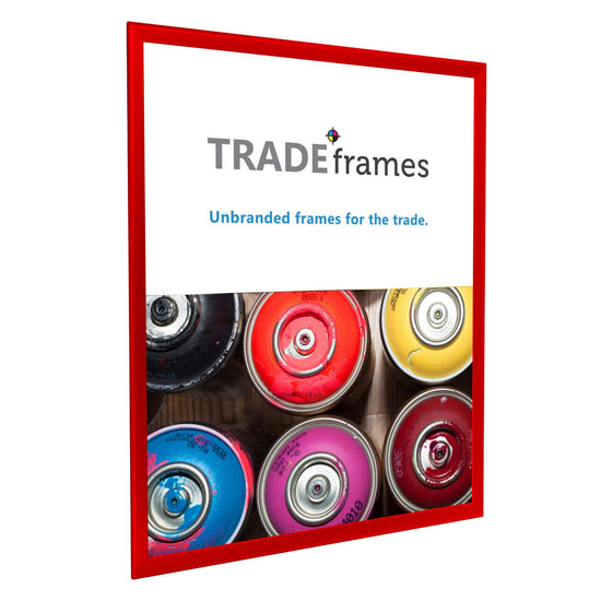 76.20 x 101.60 cm Red Snap Frame - 32MM Profile