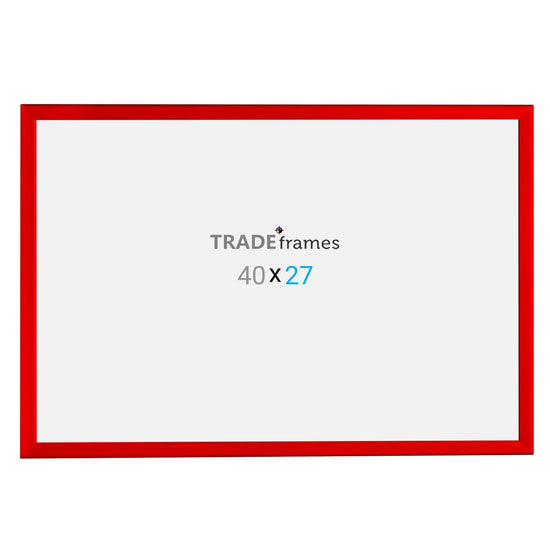 68.58 x 101.60 cm Red Snap Frame - 32MM Profile