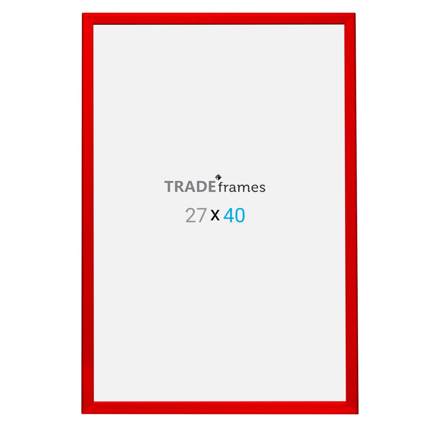 68.58 x 101.60 cm Red Snap Frame - 32MM Profile