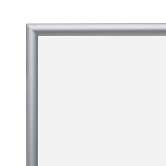 SnapeZo® 68.58 x 101.60 cm Silver Snap Frame - 30MM Profile