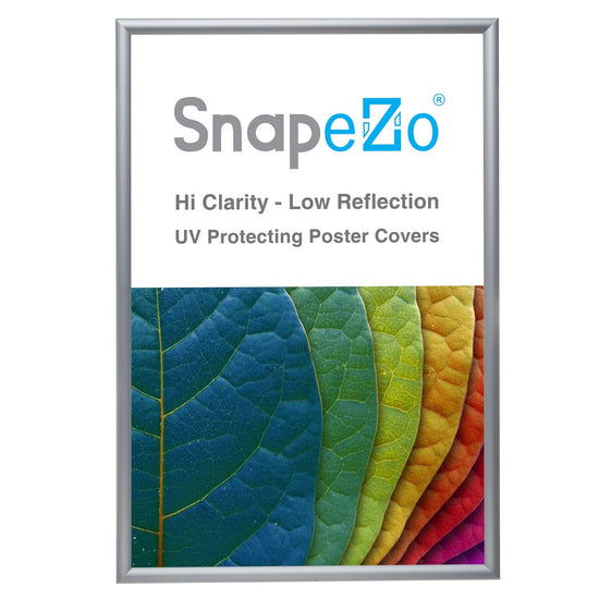 SnapeZo® 68.58 x 101.60 cm Silver Snap Frame - 30MM Profile