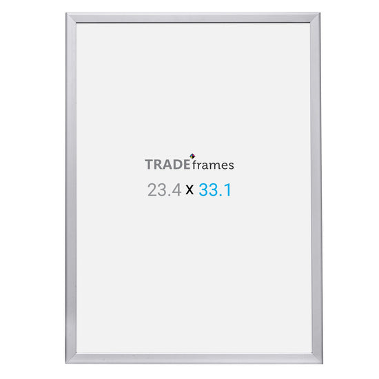 A1 (84.1 x 59.4 cm) Silver Snap Frame - 32MM Profile