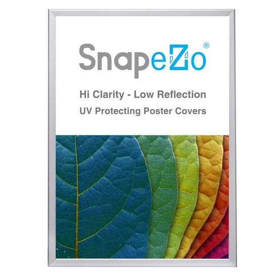 SnapeZo® A1 (84.1 x 59.4 cm) Silver Snap Frame - 32MM Profile