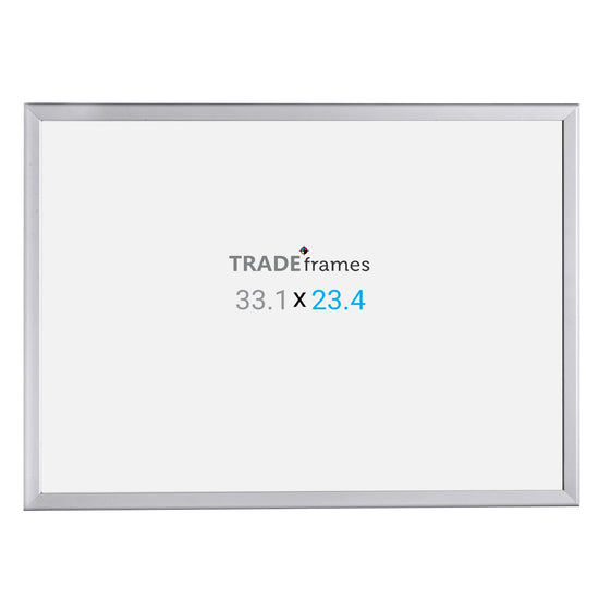 A1 (84.1 x 59.4 cm) Silver Snap Frame - 32MM Profile