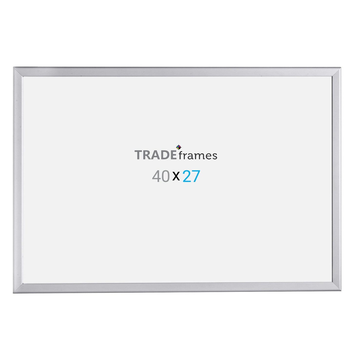 68.58 x 101.60 cm Silver Snap Frame - 32MM Profile