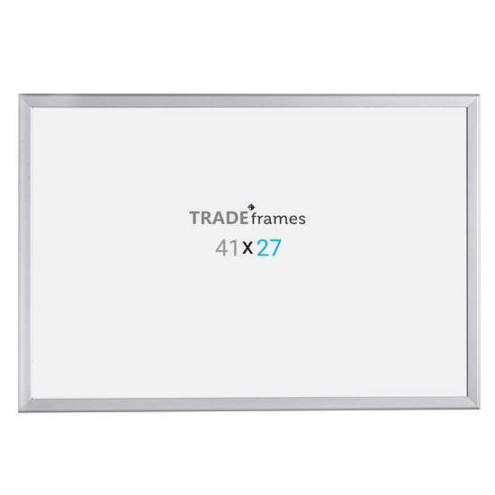 68.58 x 104.14 cm Silver Snap Frame - 32MM Profile