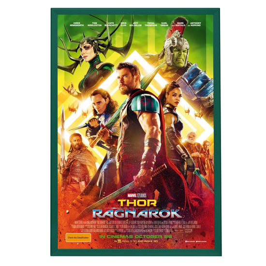 60.96 x 91.44 cm Green Movie Poster Frame 32MM SnapeZo®