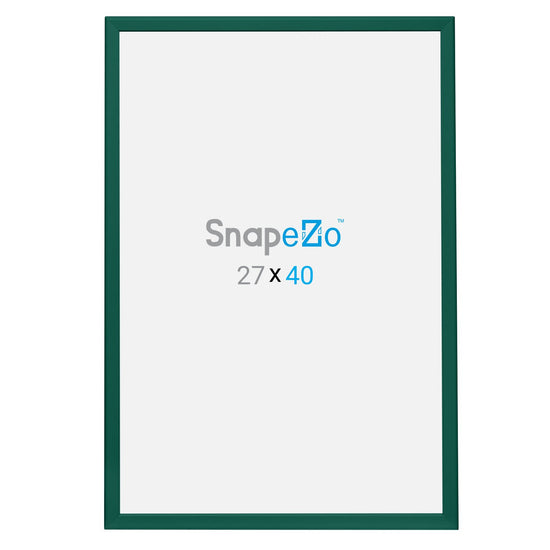 68.58 x 101.60 cm Grüner Filmplakatrahmen 32 mm SnapeZo®