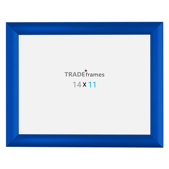 27.94 x 35.56 cm Blue Snap Frame - 25MM Profile