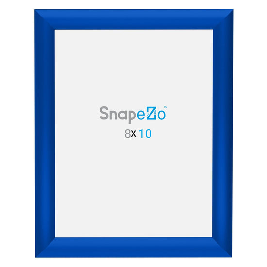 SnapeZo® 20.32 x 25.40 cm Blue Snap Frame - 25MM Profile