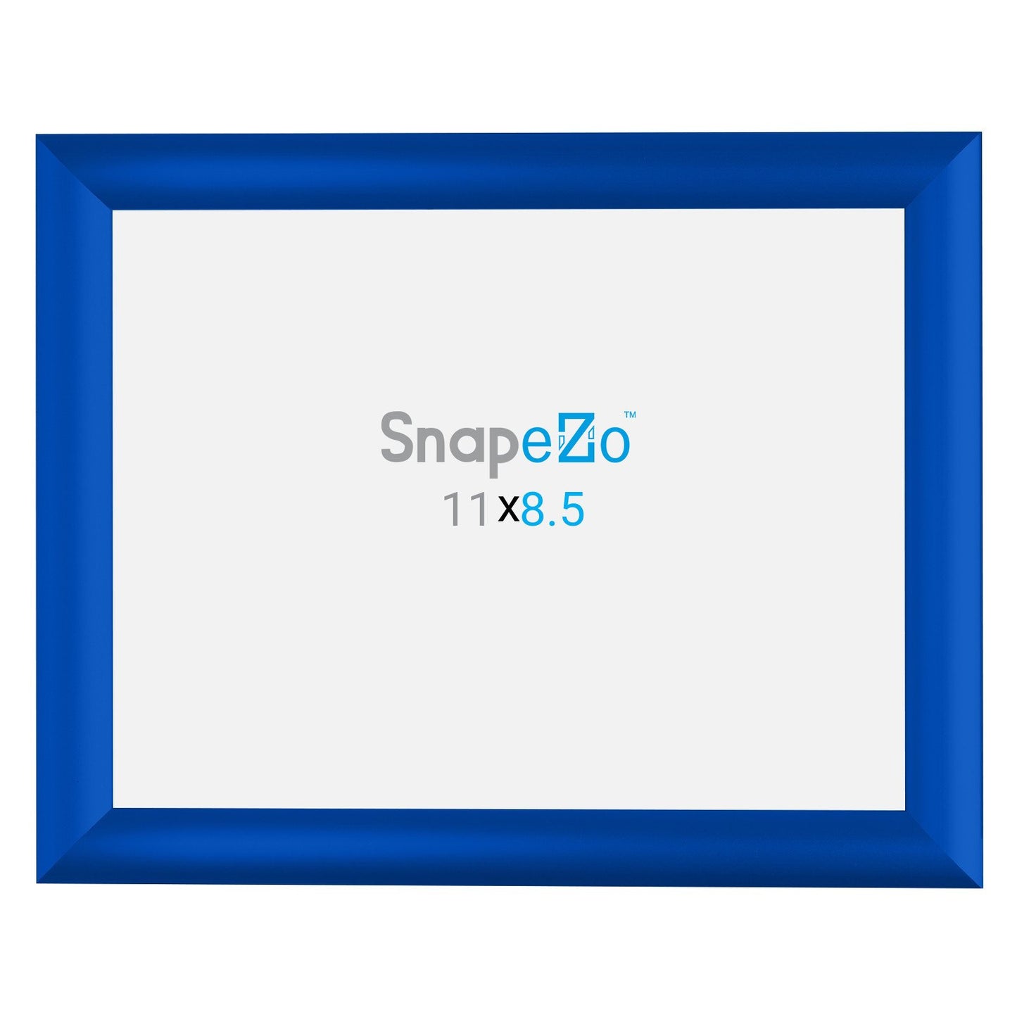 SnapeZo® 21.59 x 27.94 cm Blue Snap Frame - 25MM Profile