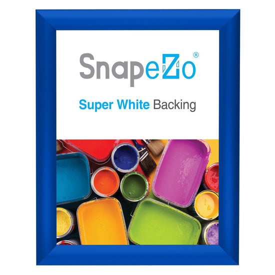 SnapeZo® 20.32 x 25.40 cm Blue Snap Frame - 25MM Profile