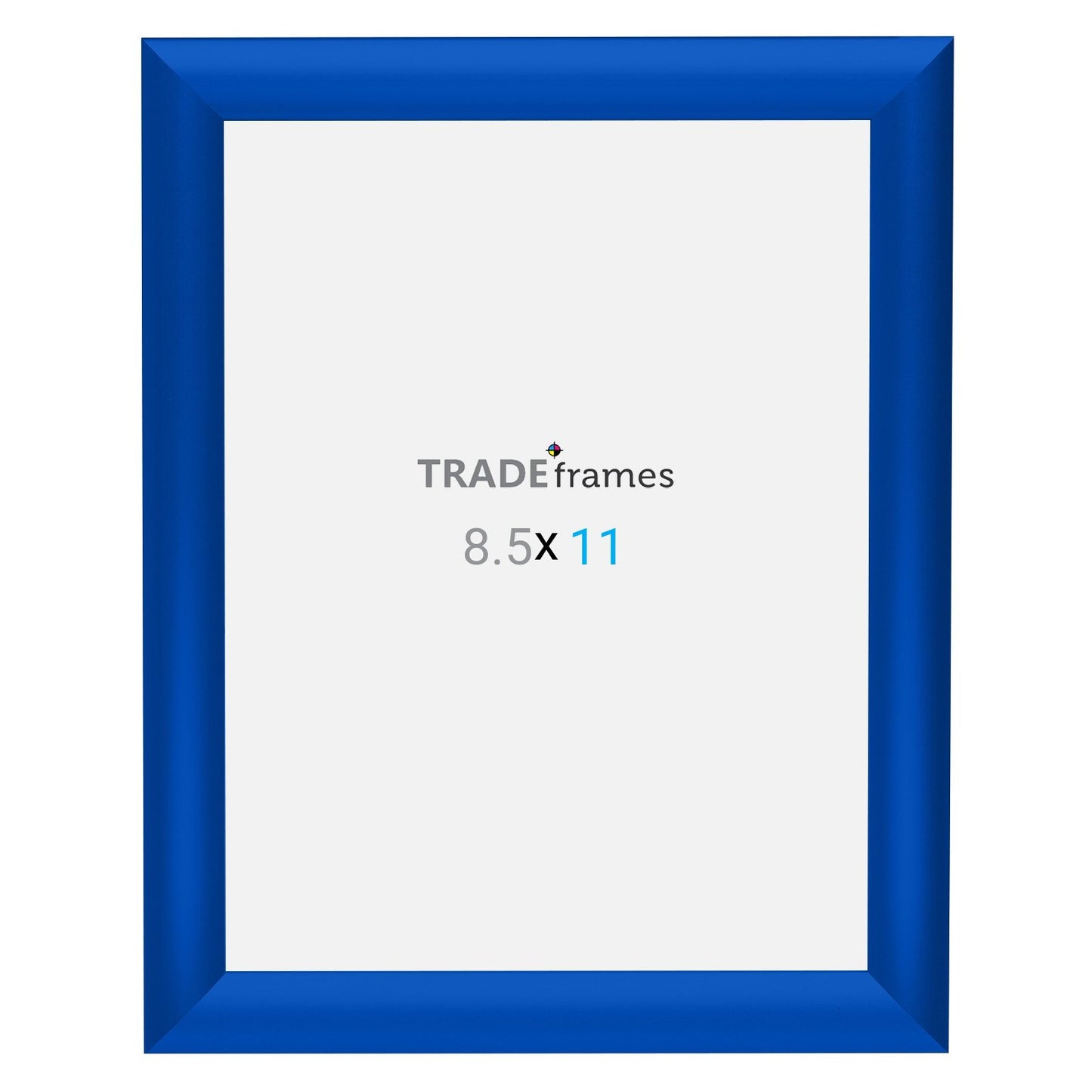 21.59 x 27.94 cm Blue Snap Frame - 25MM Profile