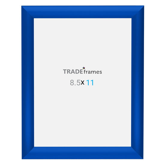 21.59 x 27.94 cm Blue Snap Frame - 25MM Profile