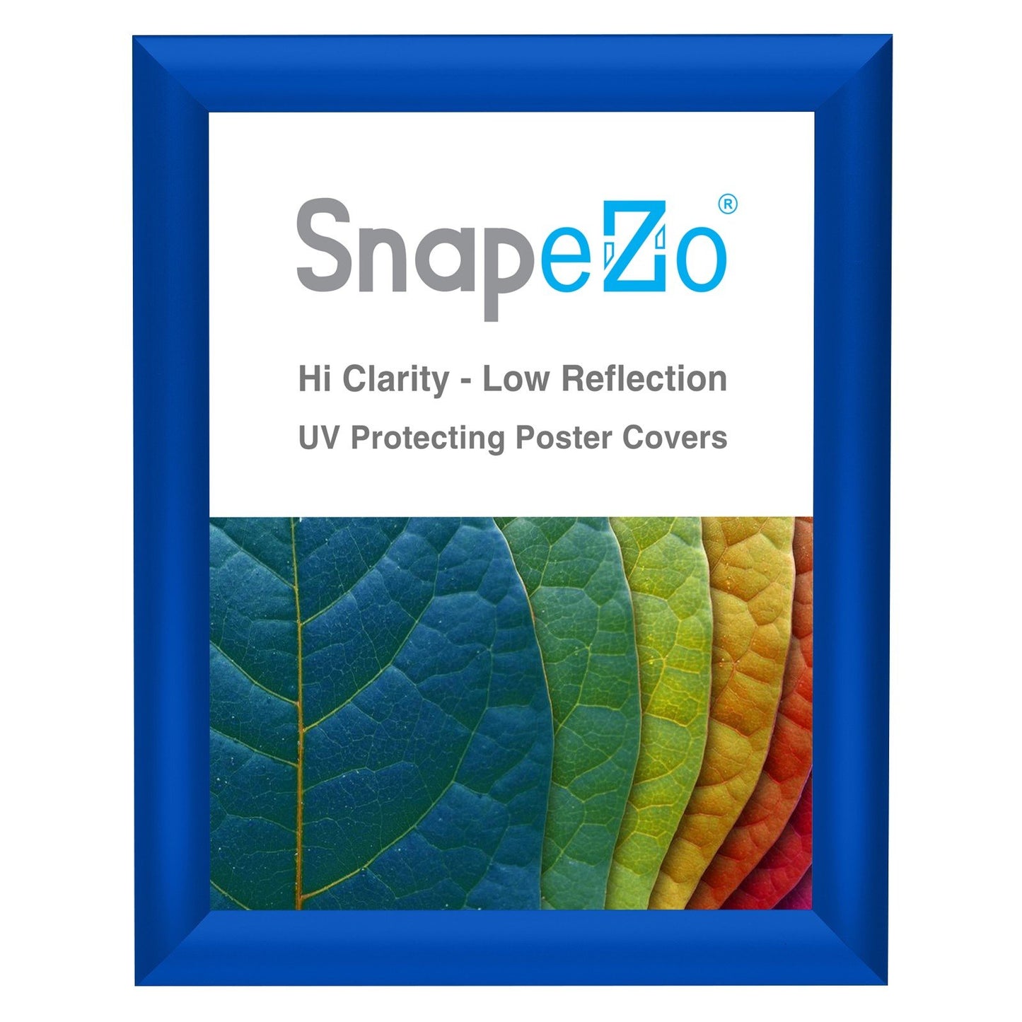 SnapeZo® 27.94 x 35.56 cm Blue Snap Frame - 25MM Profile