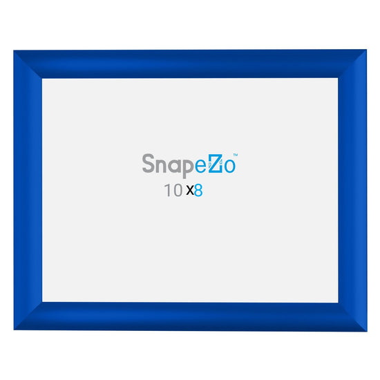 SnapeZo® 20.32 x 25.40 cm Blue Snap Frame - 25MM Profile