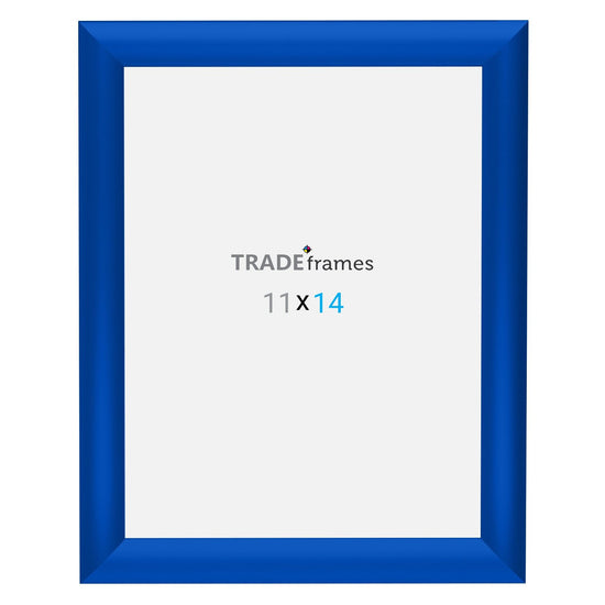 27.94 x 35.56 cm Blue Snap Frame - 25MM Profile