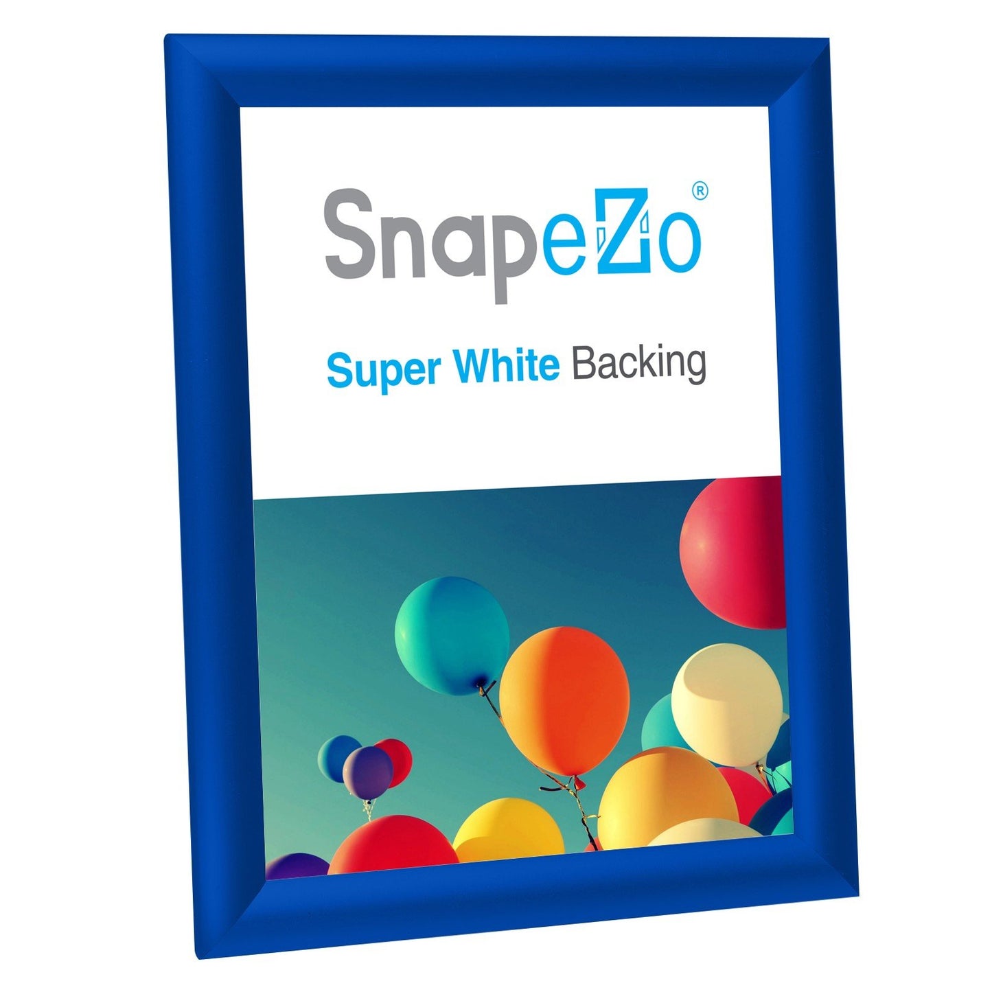 SnapeZo® 27.94 x 35.56 cm Blue Snap Frame - 25MM Profile