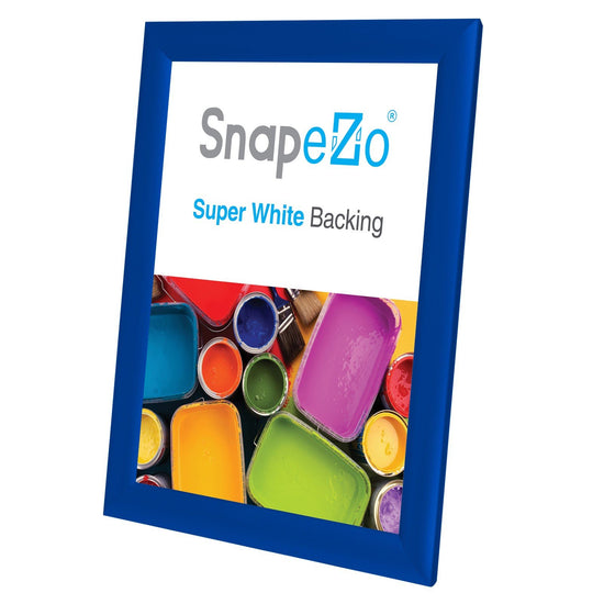 SnapeZo® 20.32 x 25.40 cm Blue Snap Frame - 25MM Profile