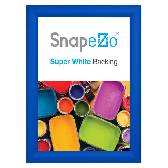 SnapeZo® A4 (29.7 x 21 cm) Blue Snap Frame - 30MM Profile