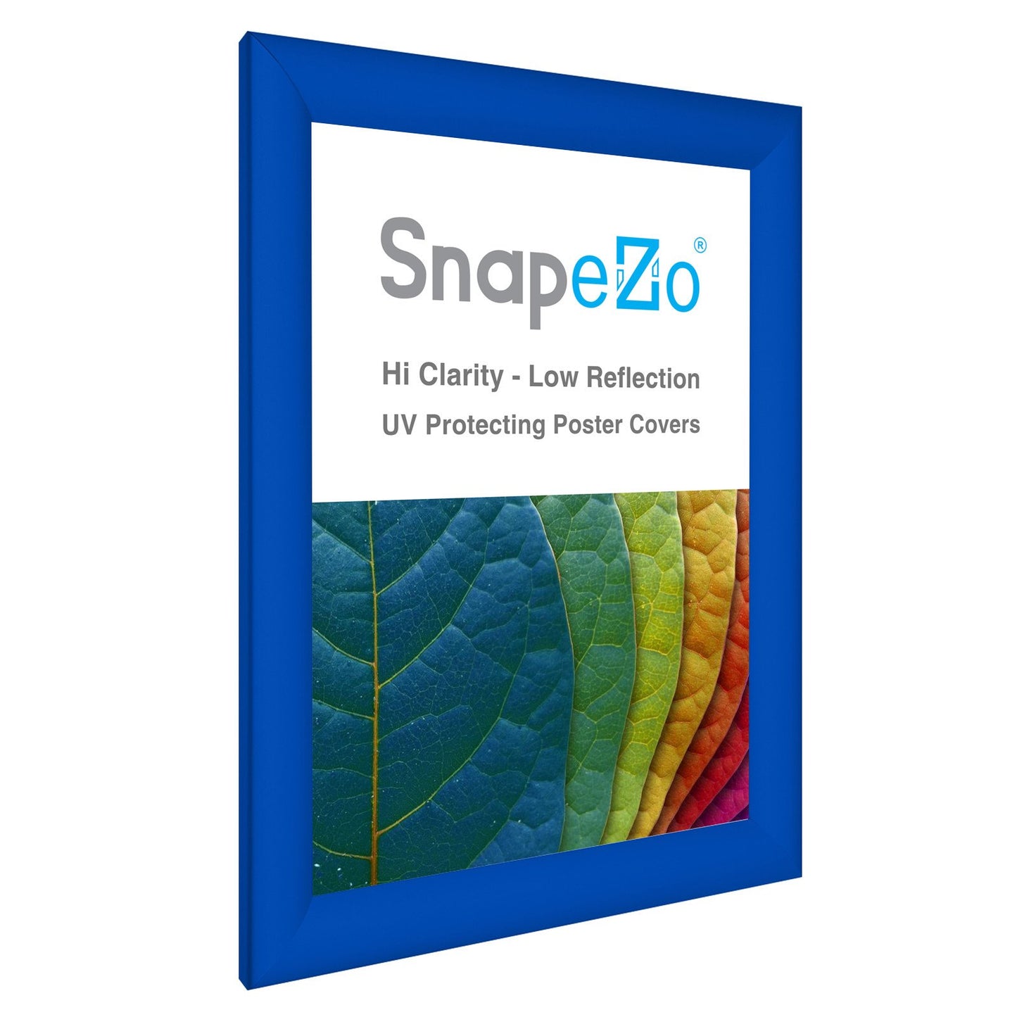 SnapeZo® A4 (29.7 x 21 cm) Blue Snap Frame - 30MM Profile