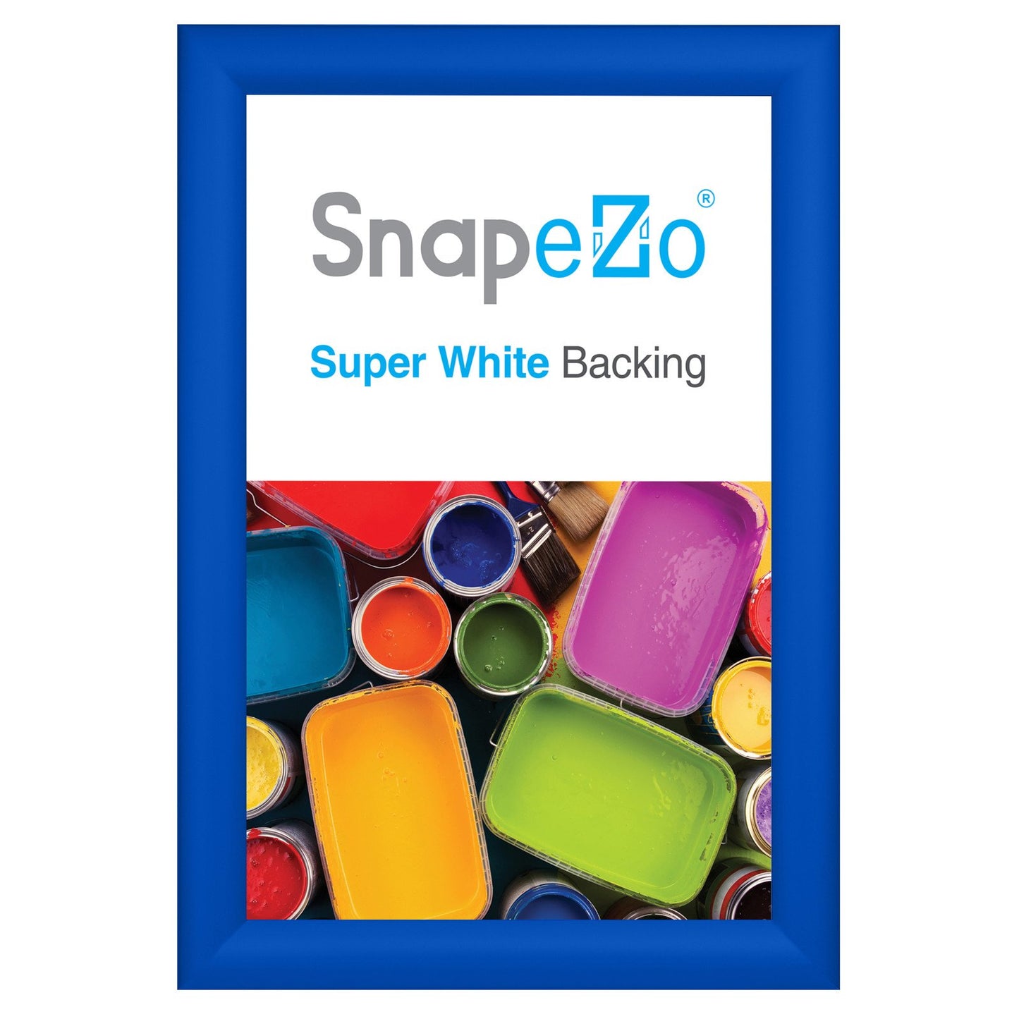 SnapeZo® 27.94 x 43.18 cm Blue Snap Frame - 30MM Profile