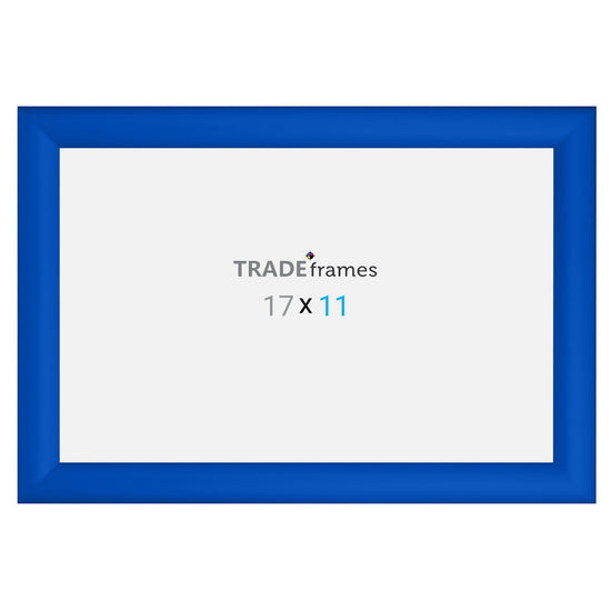 27.94 x 43.18 cm Blue Snap Frame - 30MM Profile