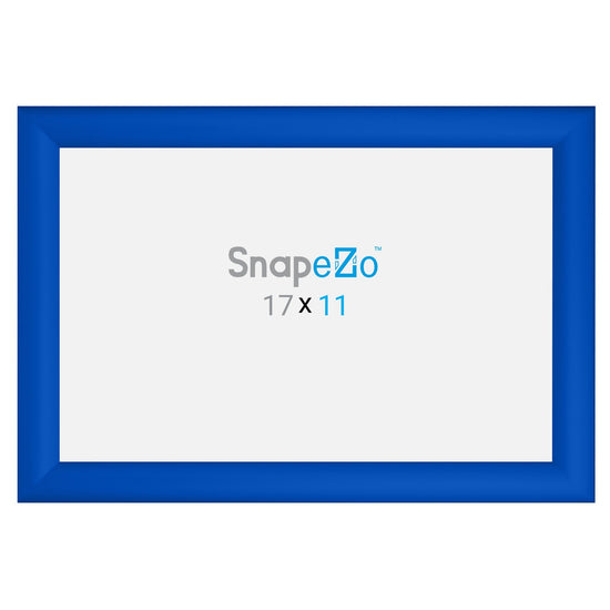 SnapeZo® 27.94 x 43.18 cm Blue Snap Frame - 30MM Profile