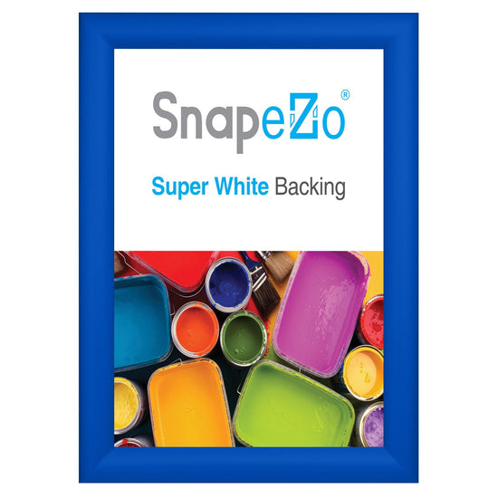 SnapeZo® 27.94 x 35.56 cm Blue Snap Frame - 30MM Profile