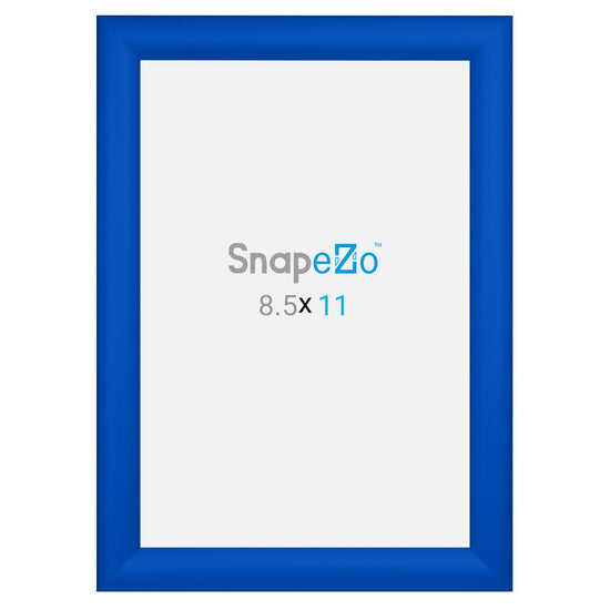 SnapeZo® 21.59 x 27.94 cm Blue Snap Frame - 30MM Profile