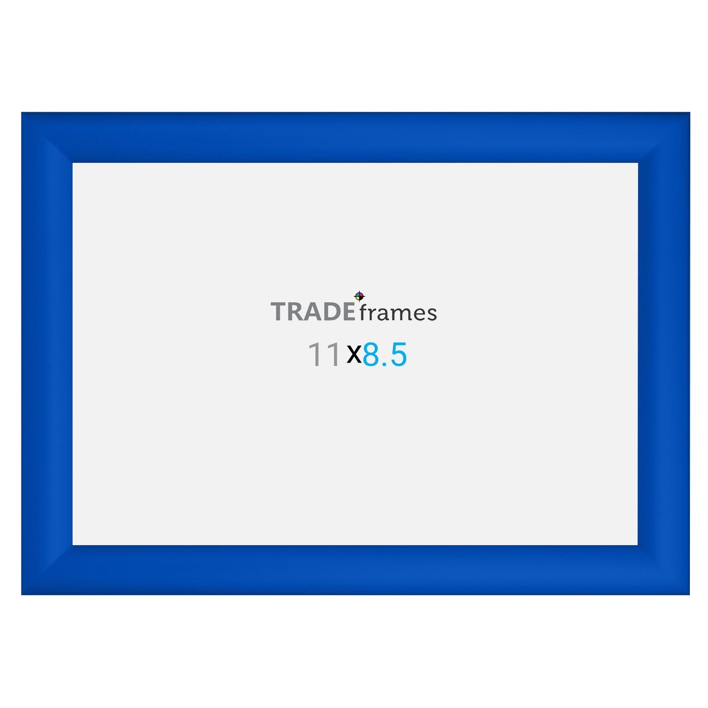 21.59 x 27.94 cm Blue Snap Frame - 30MM Profile