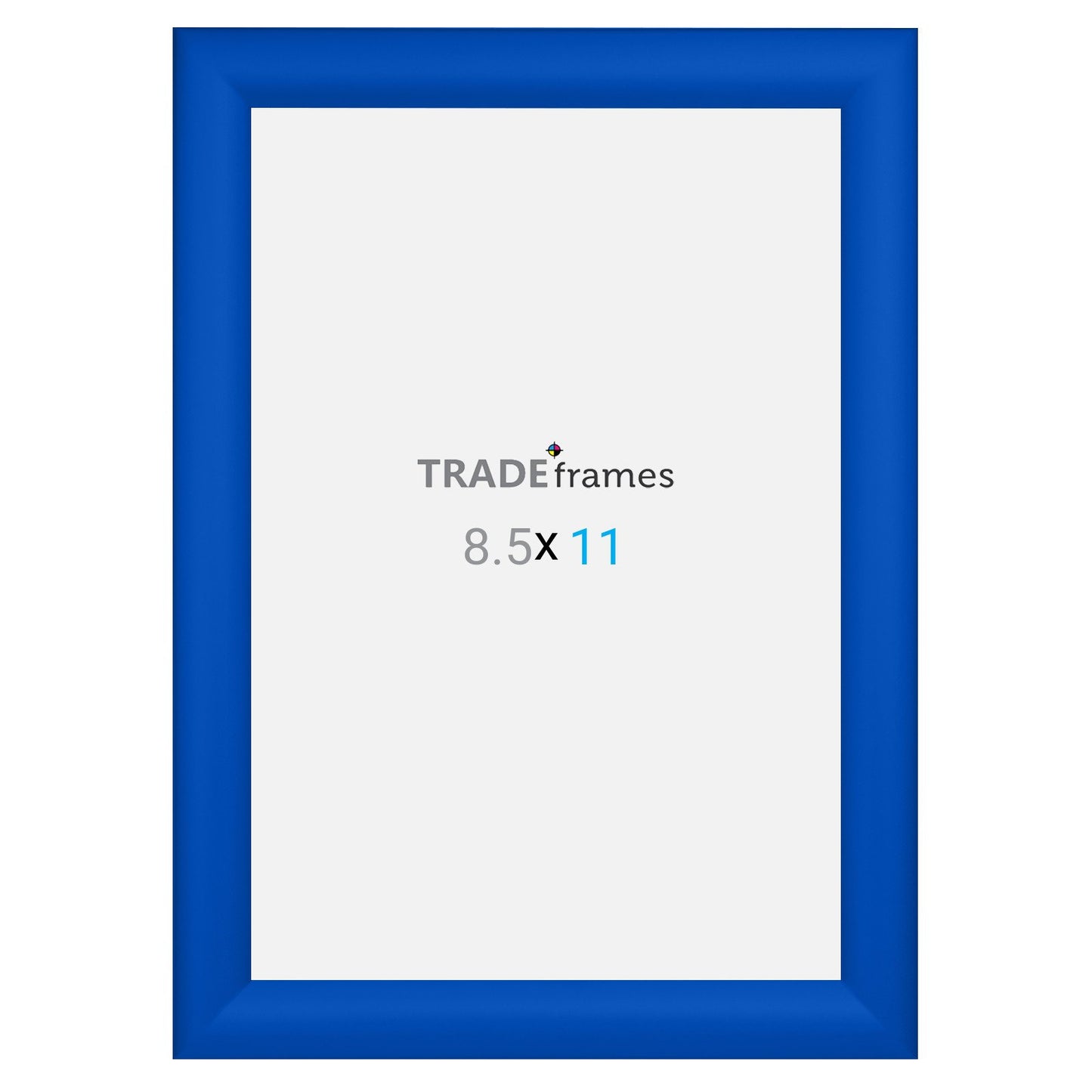 21.59 x 27.94 cm Blue Snap Frame - 30MM Profile