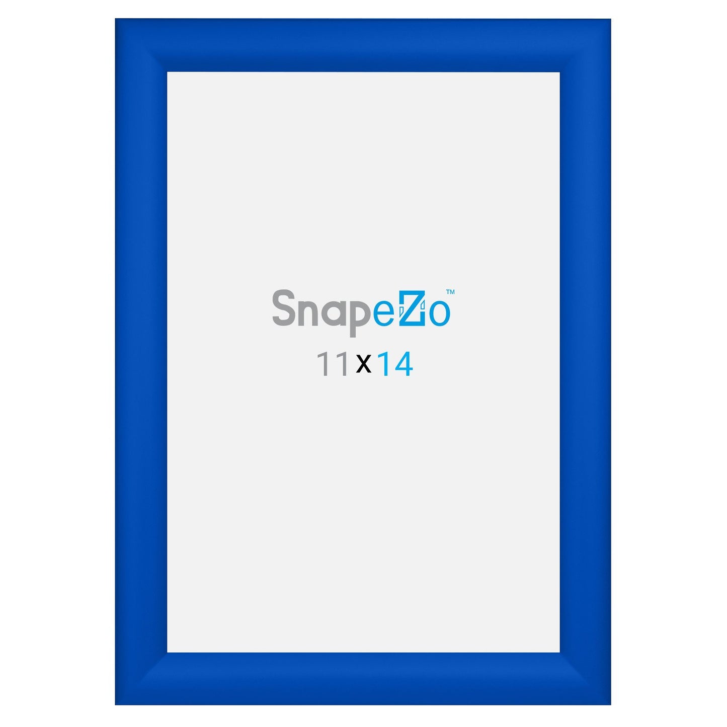 SnapeZo® 27,94 x 35,56 cm Marco a presión azul - Perfil de 30 mm