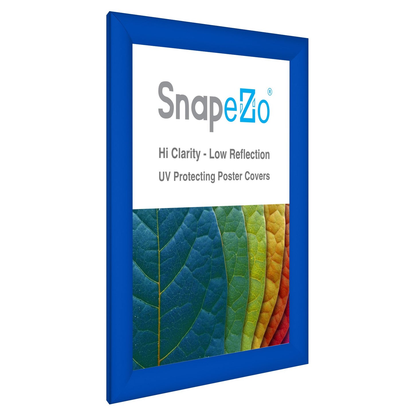 SnapeZo® 27.94 x 35.56 cm Blue Snap Frame - 30MM Profile