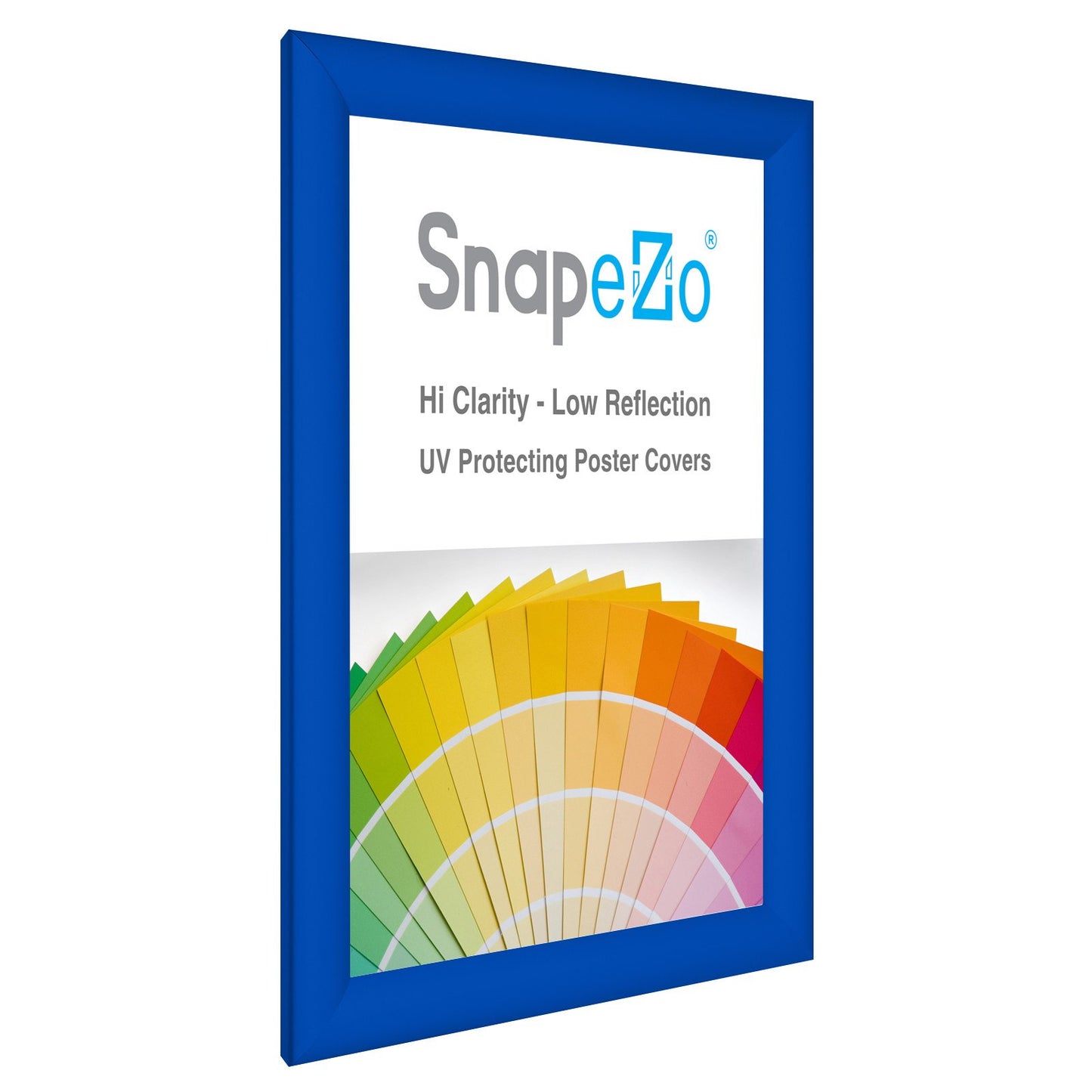 SnapeZo® 21.59 x 27.94 cm Blue Snap Frame - 30MM Profile