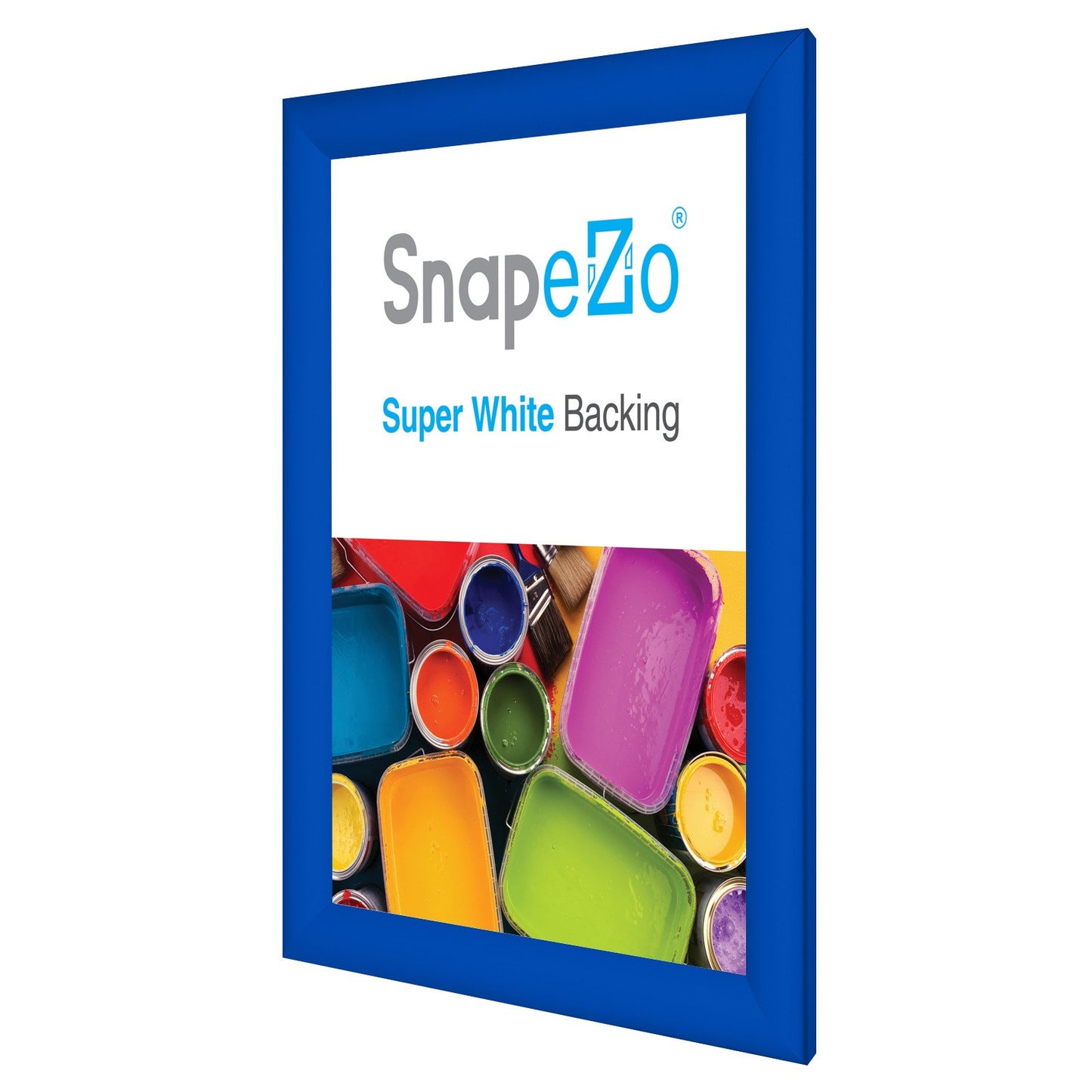 SnapeZo® 27.94 x 35.56 cm Blue Snap Frame - 30MM Profile