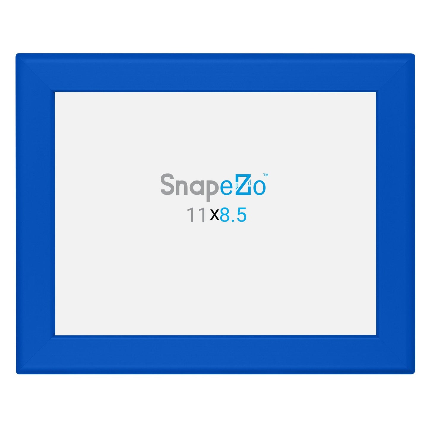 SnapeZo® 21.59 x 27.94 cm Blue Snap Frame - 32MM Profile